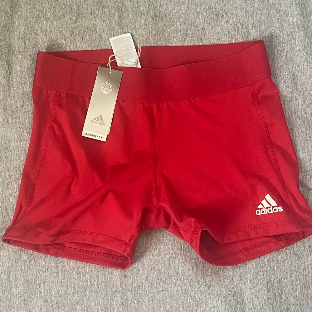 Adidas Bold Red Training Shorts